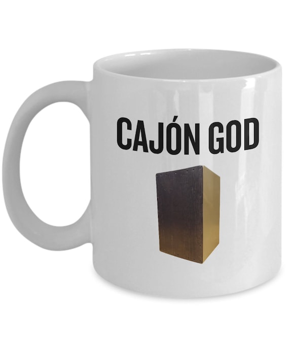 Funny Cajon Mug Cajon Player Gift Percussionist Present Only Cool People Can Play The Cajon