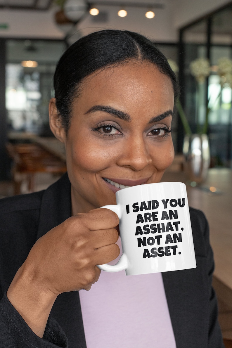 Funny Accounting Mug - Accountant Gift Idea - You Are An Asshat - Office, Coworker Present - Sarcasm Gift image 2