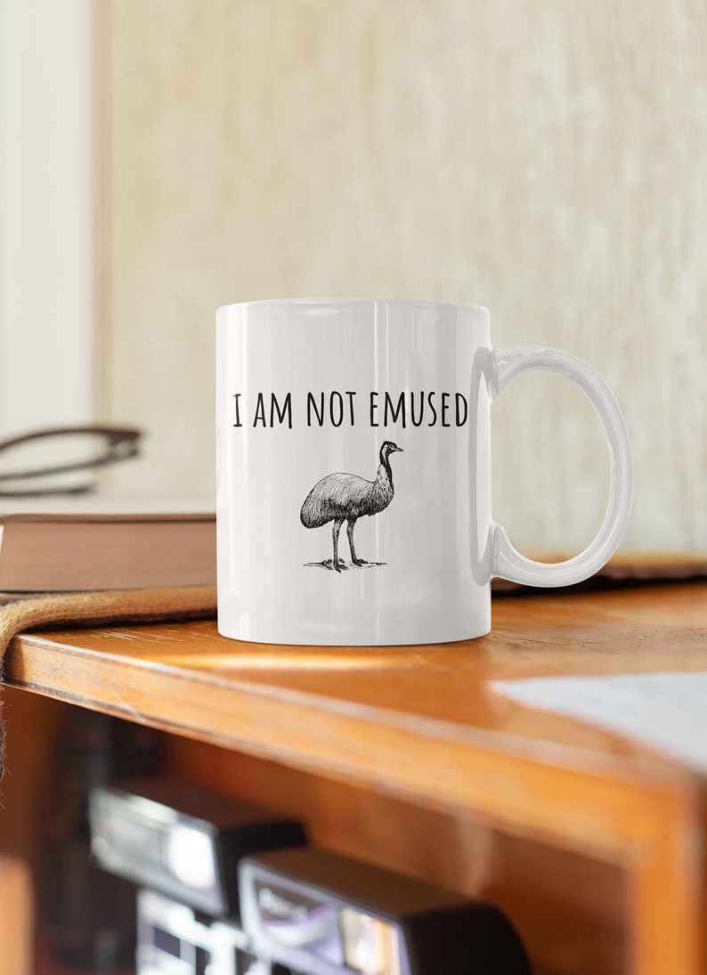 Funny Emu Mug Gift for Emu Lover or Emu Keeper I Am Not - Etsy