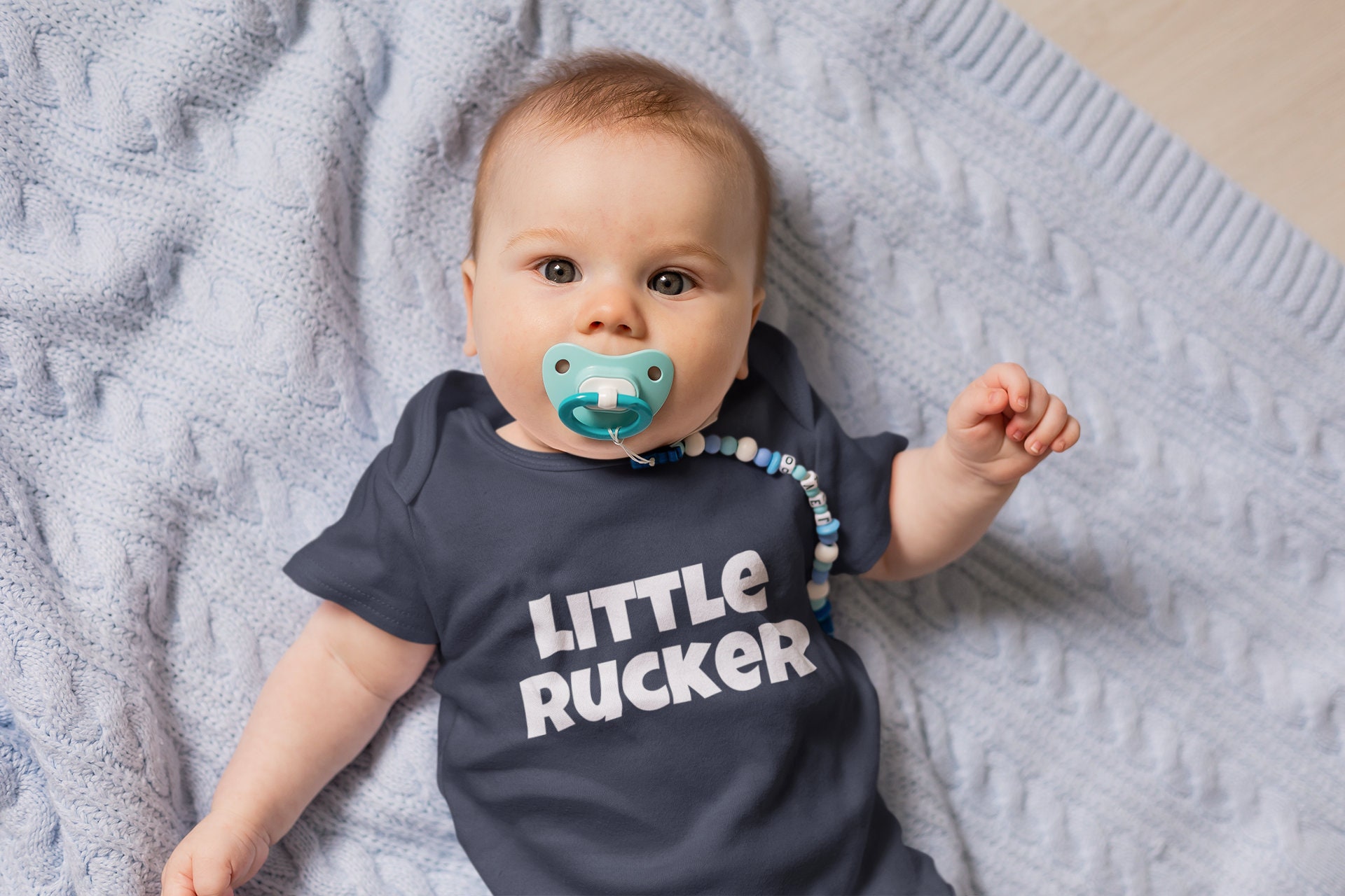 Cute Rugby Baby One-piece - Rugby Baby Bodysuit - Little Rucker - Baby ...
