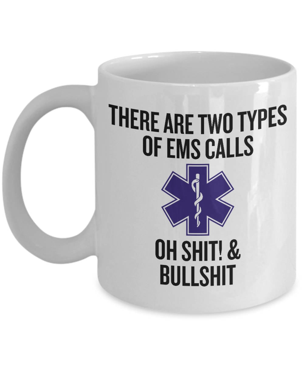 Funny EMT Coffee Mug - World's Okayest EMT Novelty Cup, 11oz Ceramic, Gift For Paramedics & EMS - View #10