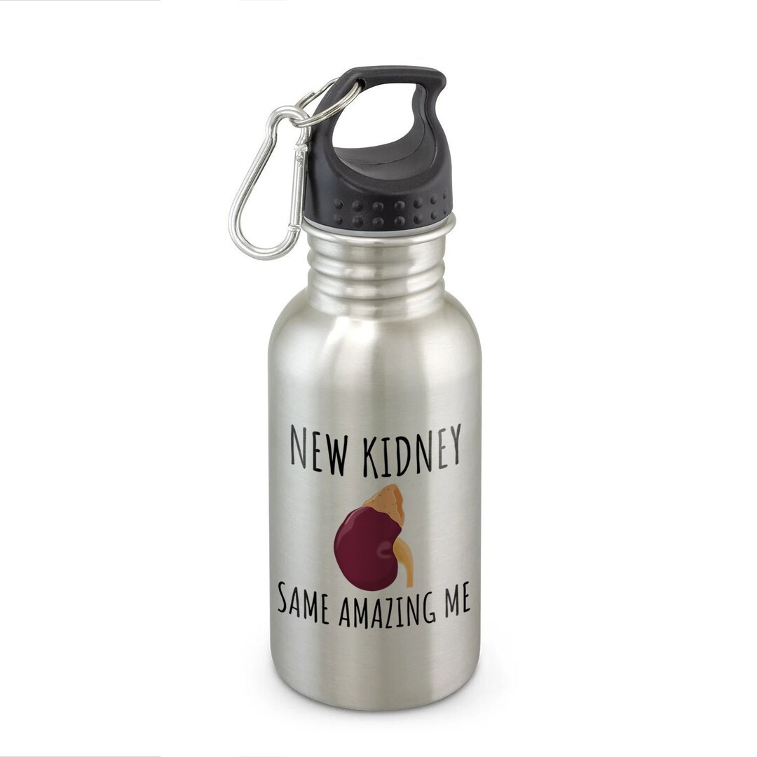 Kidney Recipient Water Bottle Kidney Transplant Gift Kidney Surgery