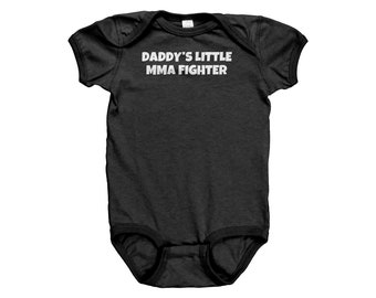 Body bébé amusant MMA - une-pièce MMA pour bébé - cadeau de baby shower - petit combattant MMA pour papa - cadeau de premier anniversaire