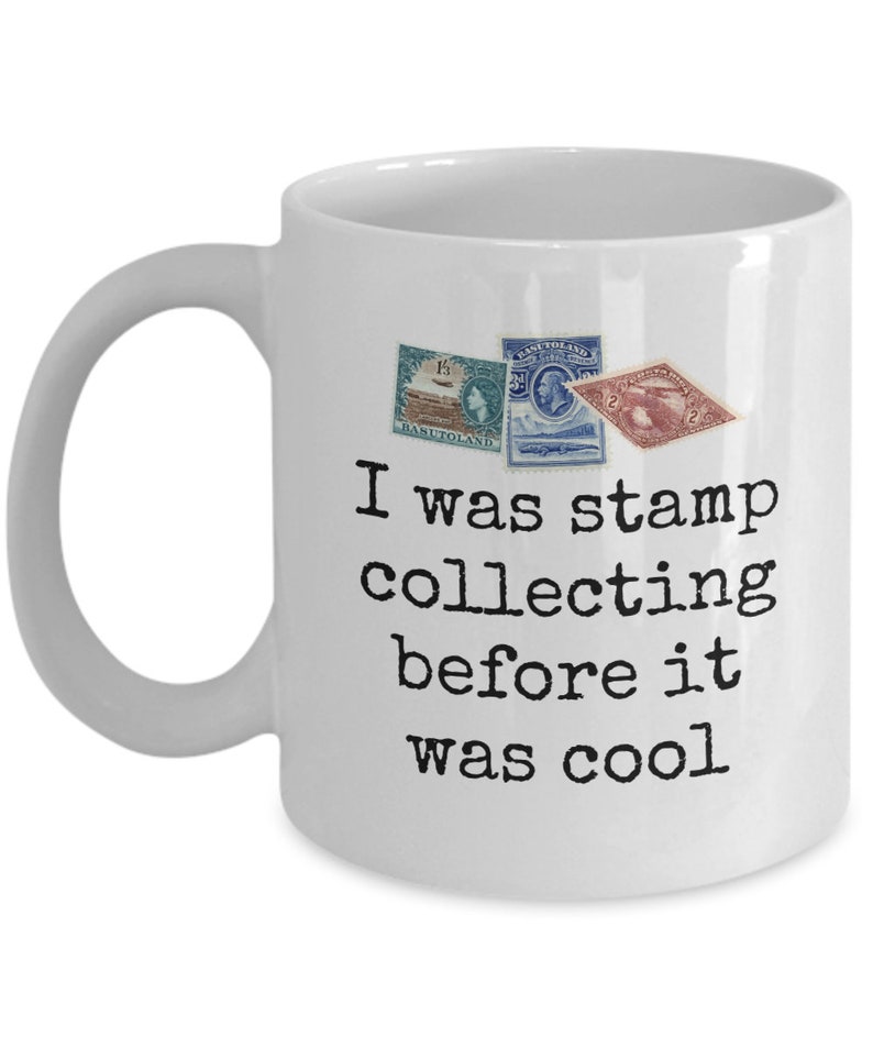 Postage Stamp Collector Gift Stamp Collecting Mug Etsy