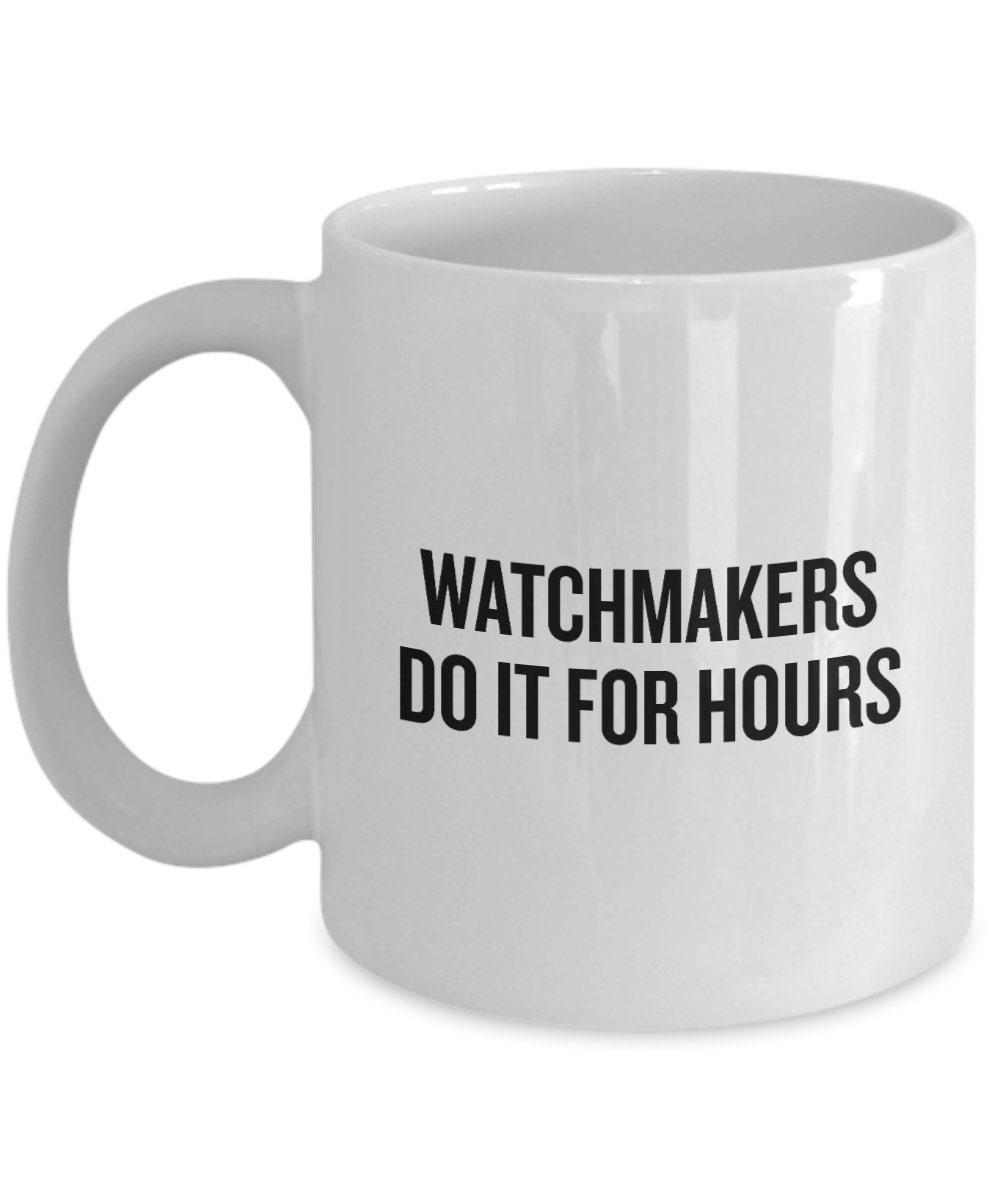 Regalo relojero Relojero taza de café regalo de la | Etsy