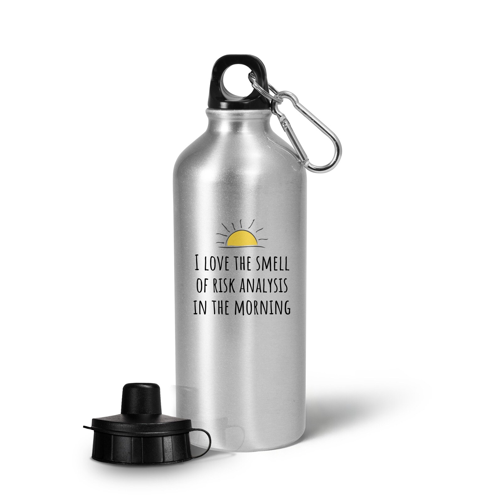 Funny Actuary Water Bottle Smell of Risk Analysis in the Etsy