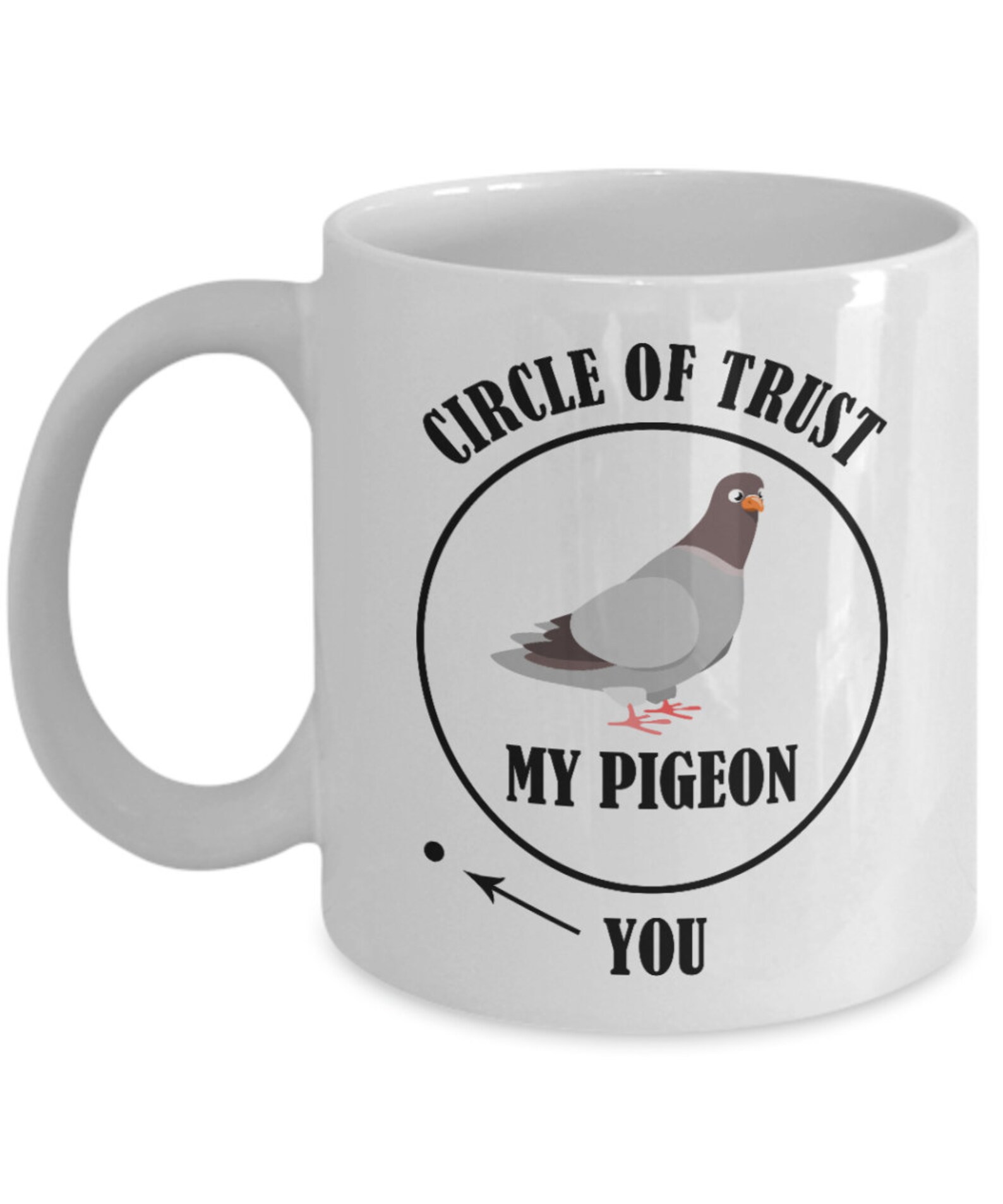 Funny Pigeon Mug Pigeon Coffee Mug Cool Pigeon Gift Etsy