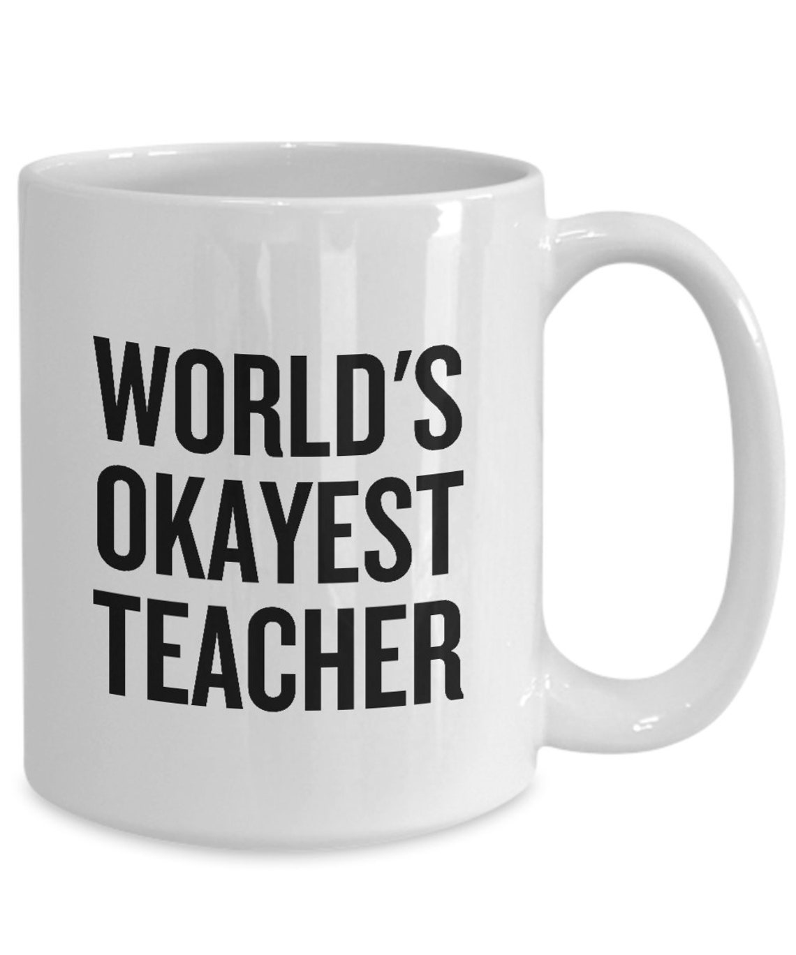 Funny Teacher Mug Schoolteacher Gift Idea Teaching Present Etsy