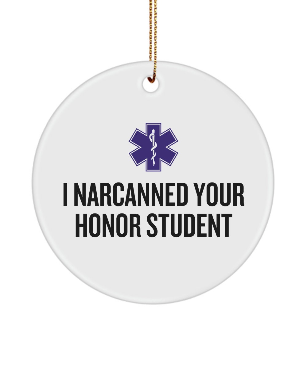 I Narcanned Your Honor Student Calcomanía De Vinilo Permanente