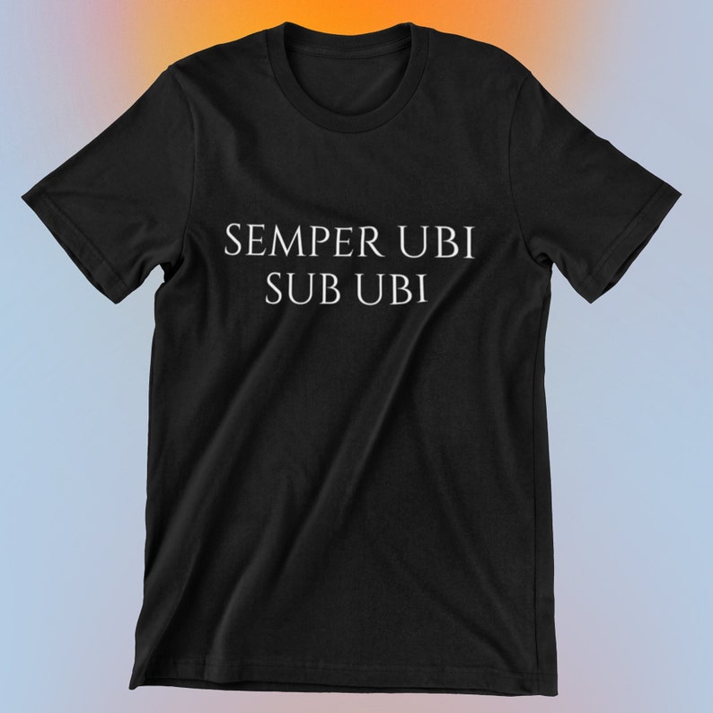 Funny Latin Pun Latin Teacher or Student Gift Semper Ubi Etsy