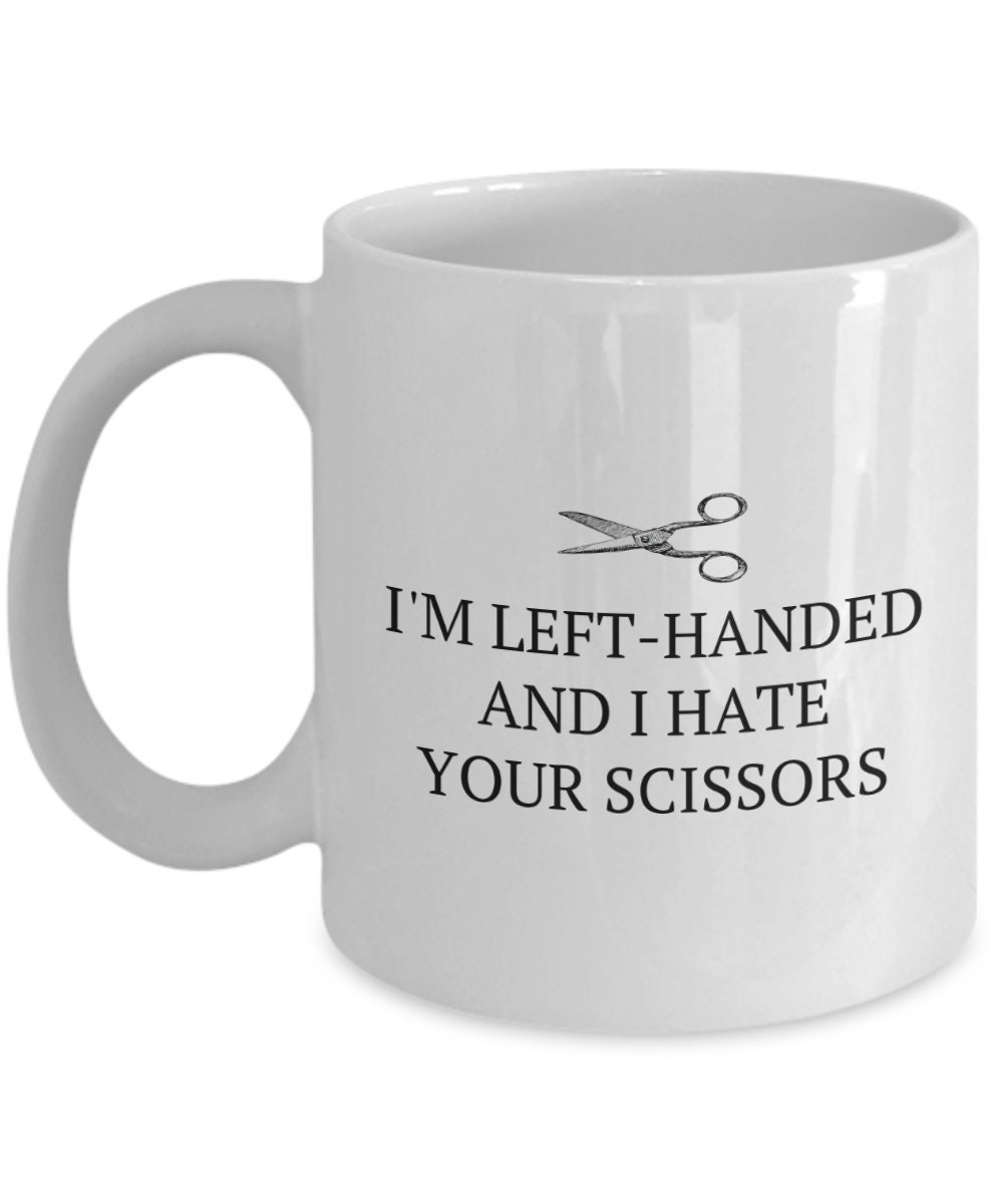 Funny Left Handed I'm Left Handed and I Hate Your Scissors Kids T-Shirt