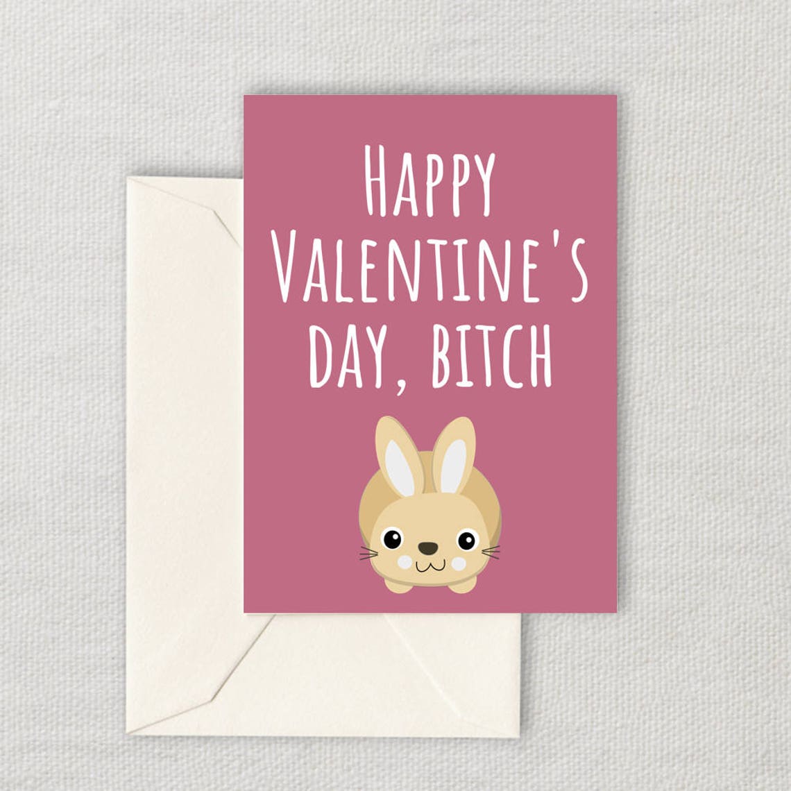 Funny Printable Valentine Instant Download Happy | Etsy