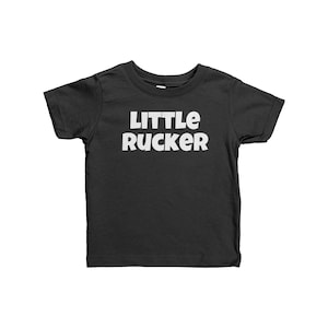 Cute Rugby Baby Shirt - Rugby Infant Shirt - Little Rucker - Baby Shower Gift Idea - Many Sizes And Colors Available