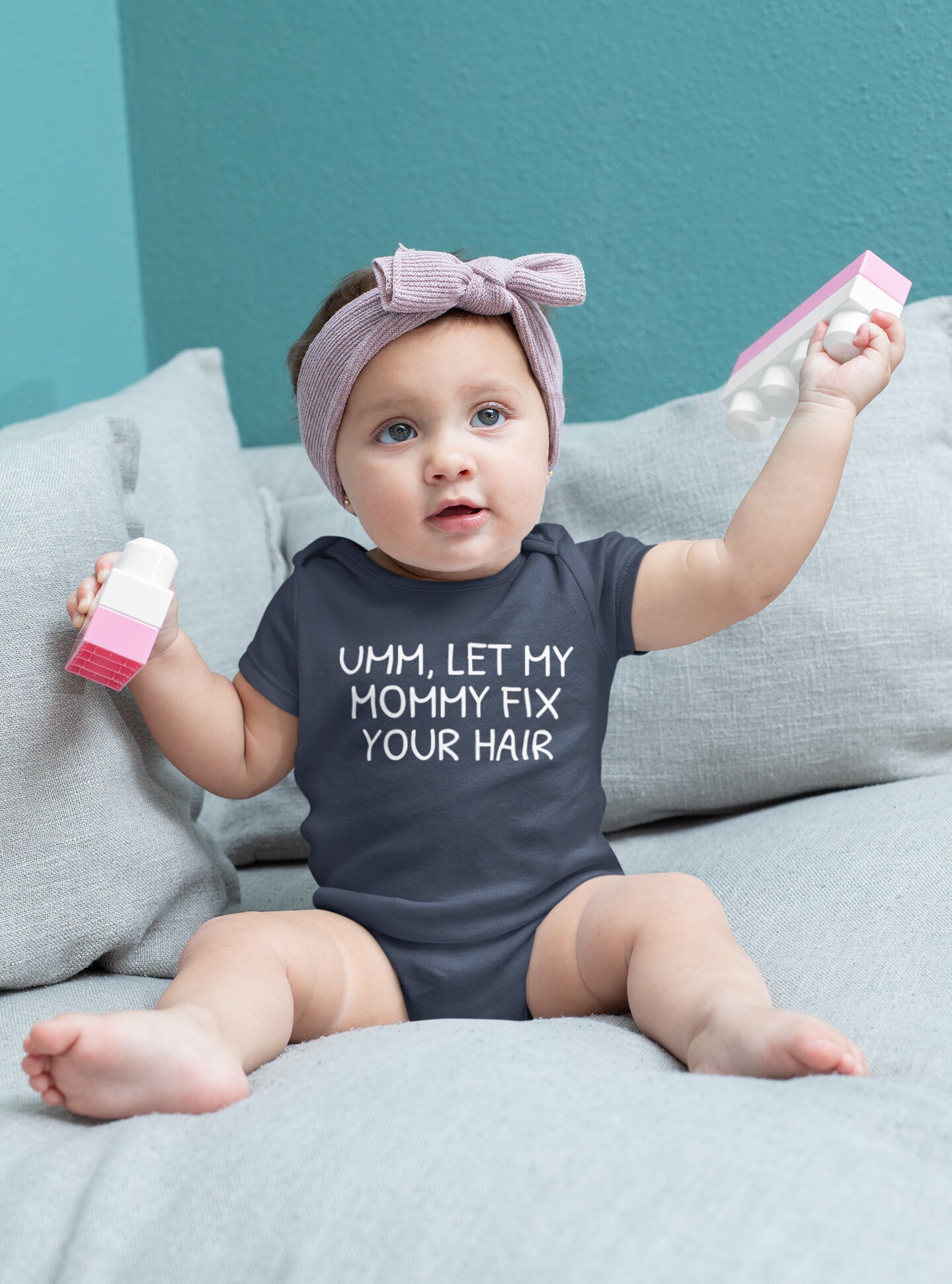 Future Dental Hygienist Baby Bodysuit | "Like My Mommy" Infant Romper For Dental Professionals