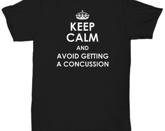 Concussion Gift - Concussion Shirt - Head Injury Gift - Concussion Recovery - Get Well Gift - Avoid Getting a Concussion - Unisex Tee