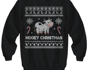 cow ugly sweater