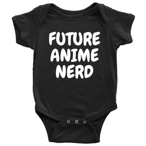 Anime Baby One-piece - Future Anime Nerd - Cute Anime Baby Bodysuit - Many Sizes And Colors - Anime Baby Gift Idea - Baby Shower
