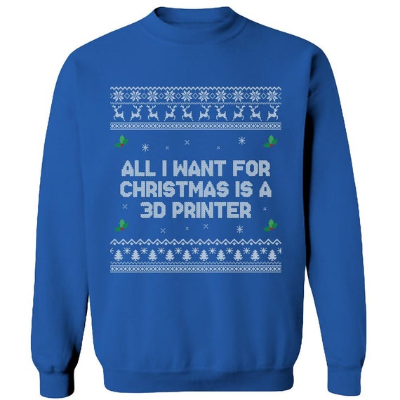 Pull Noël Homme Sweater Christmas 3D | Sweatshirt à Manches Longues Motifs Festifs | Col Rond Décontracté