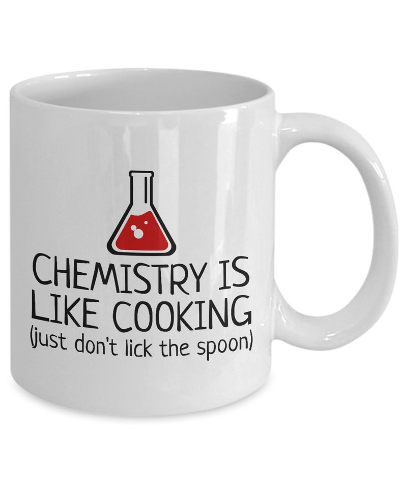 Funny Chemistry Mug Chemistry Teacher Gift Idea Chemist Etsy