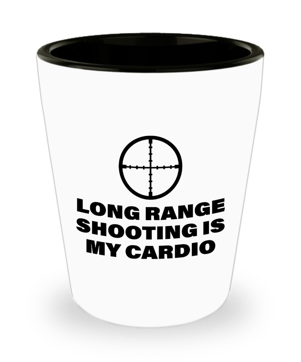 Long Range Shooting Gift Long Range Shooter Shot Glass Etsy UK