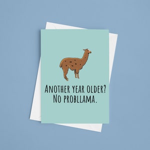 Funny Llama Printable Card - Llama Birthday Card - Llama Lover Card ...