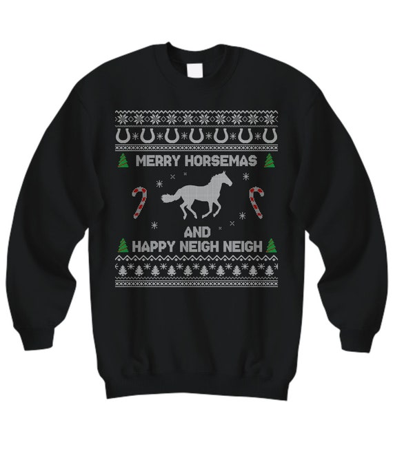 Christmas horse best sale jumper