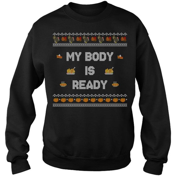 Funny thanksgiving sweater discount