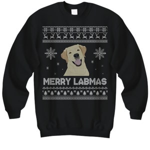 yellow lab sweater