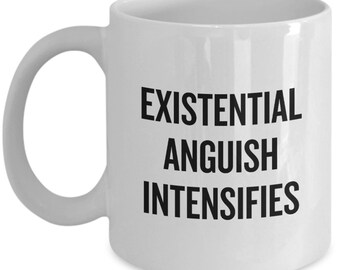 Funny Philosophy Mug Etsy