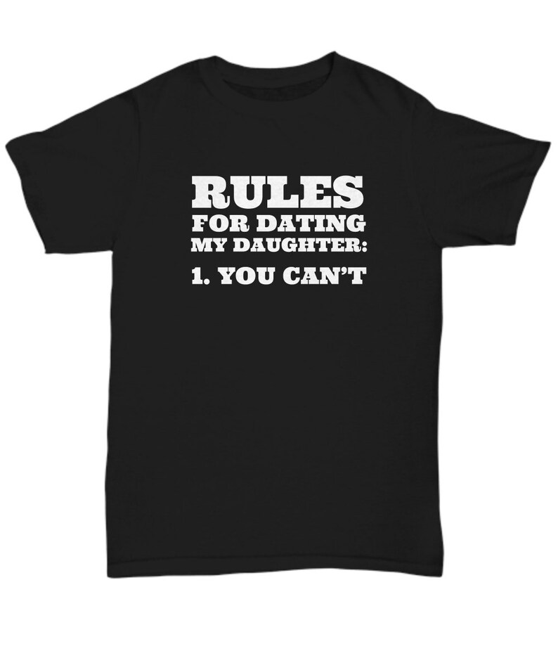 Funny Dad Gift  Overprotective Dad Shirt  Father's Day image 1