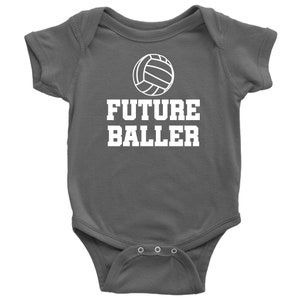 Volleyball Baby Bodysuit - Volleyball Player Baby Gift - Volleyball Baby One-piece - Future Baller - First Birthday or Baby Shower Gift