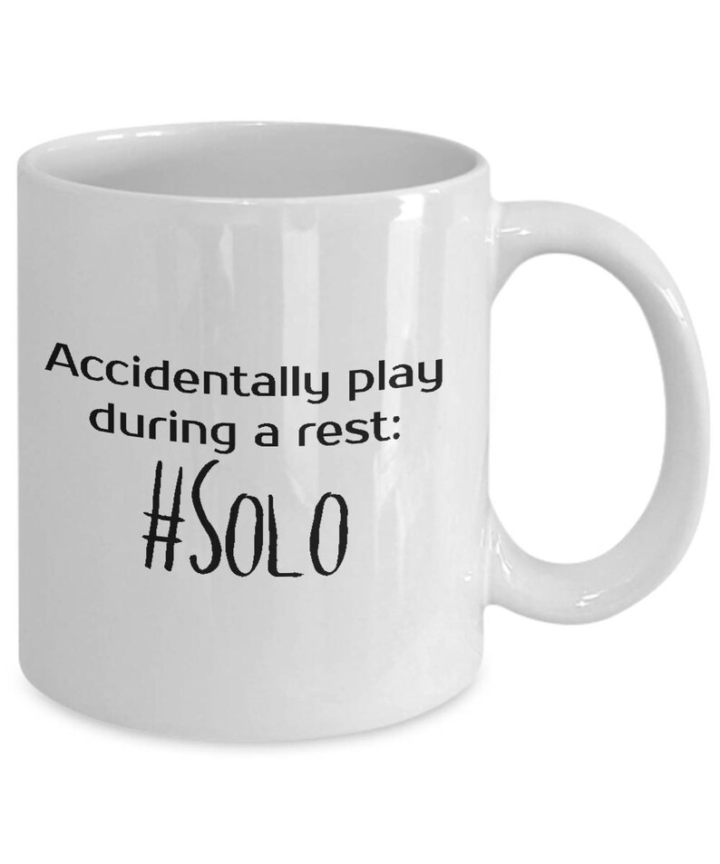 Funny Band Gift Band Geek Mug Solo Present for Musician Etsy
