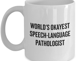 Tazza Da Logopedista – Regalo Divertente Per Logopedisti – 330 Ml, Ceramica, Stampata Su Entrambi I Lati