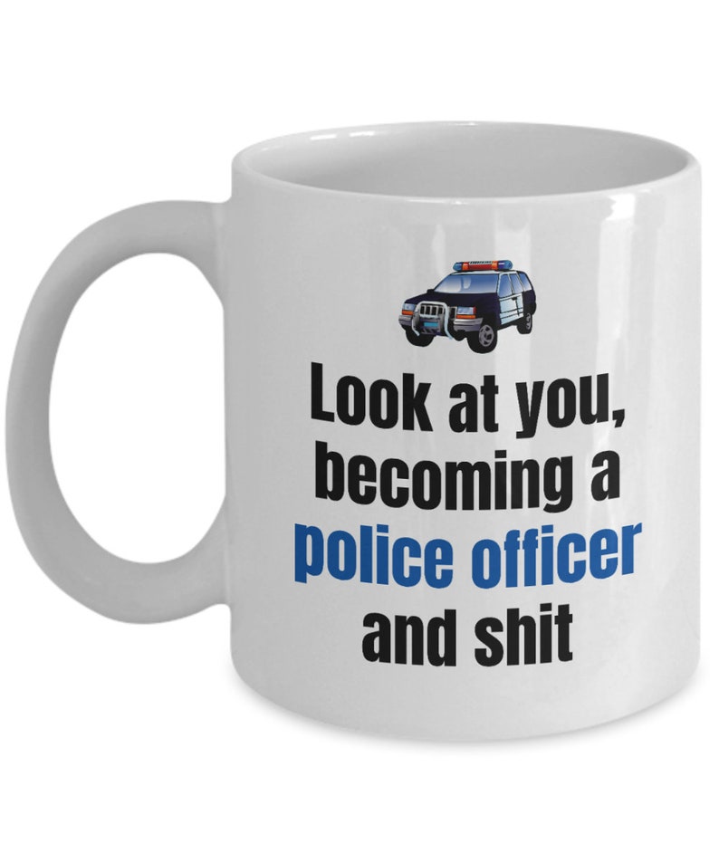 Funny Police Officer Gift Funny Cop Mug Policeman Present Etsy