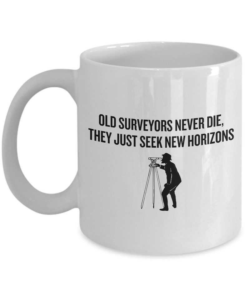 Funny Surveying Mug Surveyor Gift Idea Land Surveyor Mug Etsy - image 0