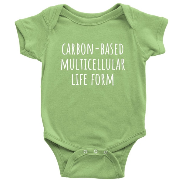Lustiges Bio Baby Shirt - Biologin Baby Einteiler - BiologieLehrer Baby Body - Carbon-basiert - Baby Geschenkidee - viele Größen und Farben