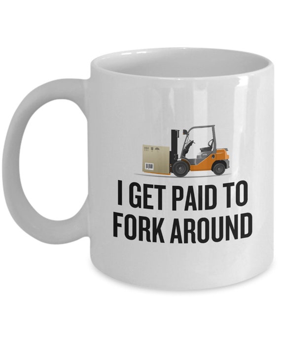 Funny Forklift Mug Forklift Operator Gift Forklift Driver Etsy