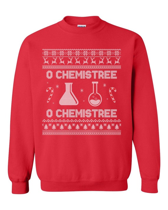 Chemistry Ugly Christmas Sweater Chemistry Ugly Christmas Sweater