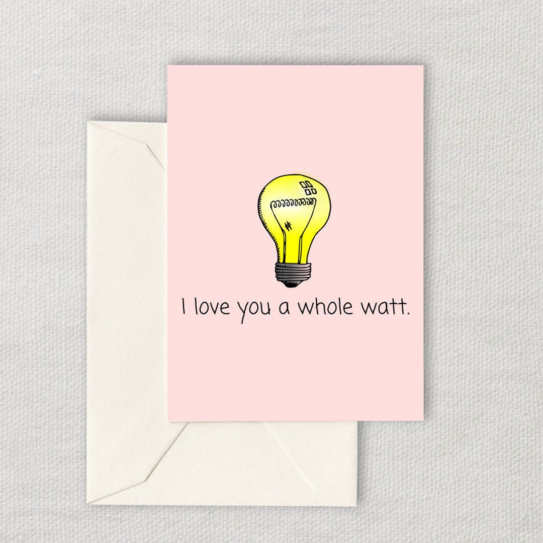 Cute Printable Love Card - Valentine Card - Anniversary Card - Instant ...