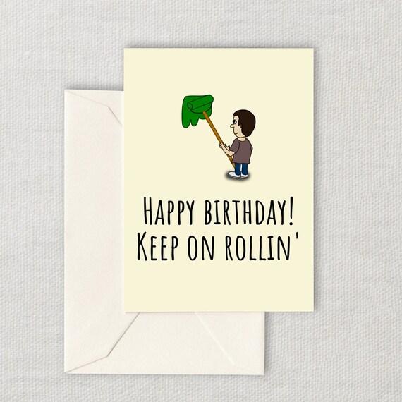 Funny Painter Birthday Card House Painter Printable Card Etsy