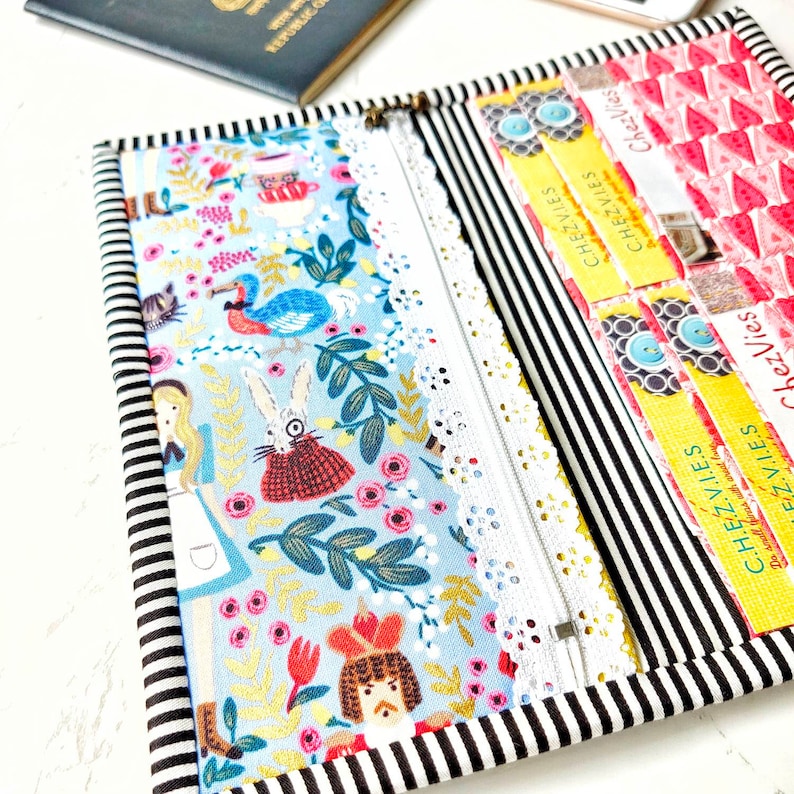 Classic Bifold Wallet Pdf Sewing Pattern Cardholder Wallet Etsy