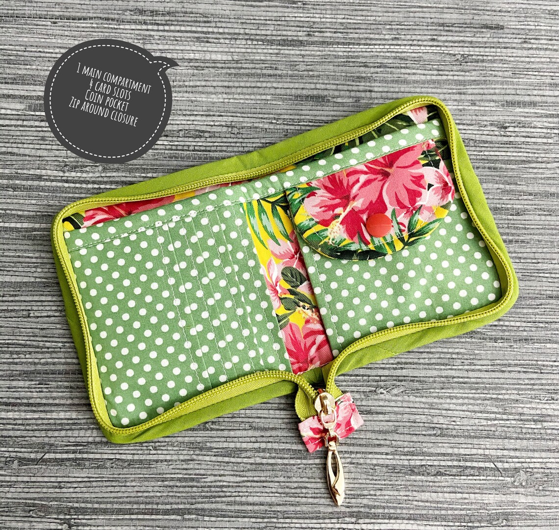 Bifold Wallet PdF Sewing Pattern Small Wallet Pattern with Etsy