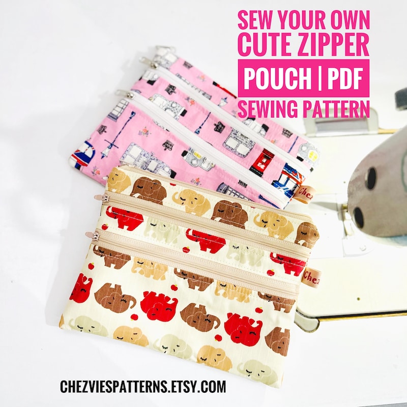 Double Zipper Women Wallets - Etsy