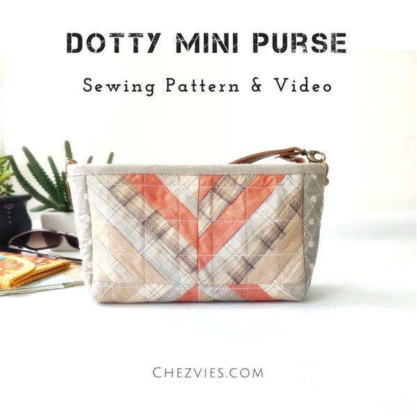 Quilt Bag Sewing Pattern, Small Crossbody Bags Pdf Patterns, Cross Body Bag DIY, Small Purse Pattern, Small Handbag  Pdf, Shoulder Bag PdF