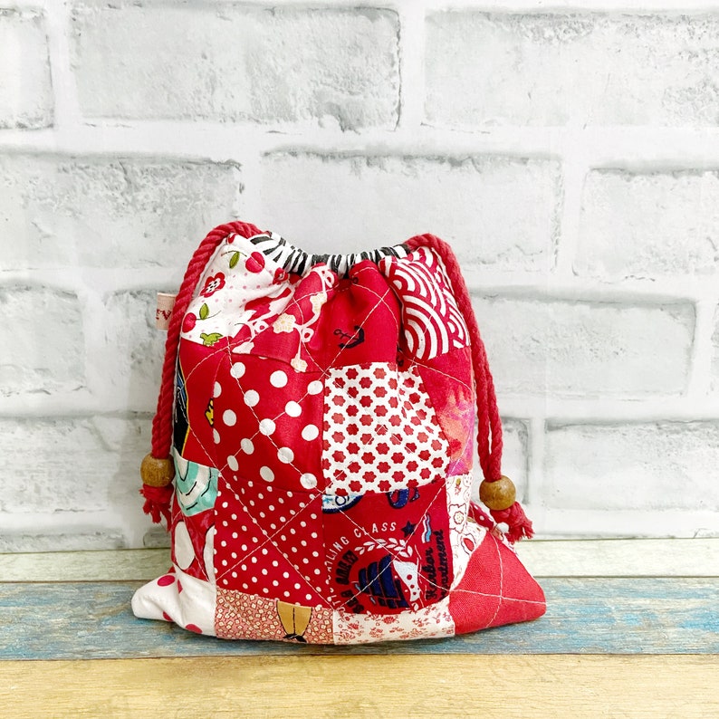 DIY Drawstring Bag Pattern Tutorials for Beginners Small Etsy