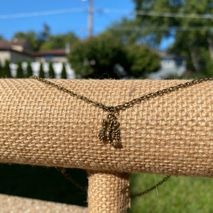 Arrow Head Pendant Necklace, Bronze Arrow Head Necklace, Arrow Head Pendant, Bronze Necklace