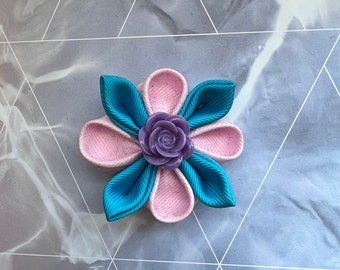 Purple Rose Hair Accessory