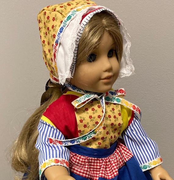 Historic Dutch Doll Costume for 18 Inch Dolls Including Am Girl