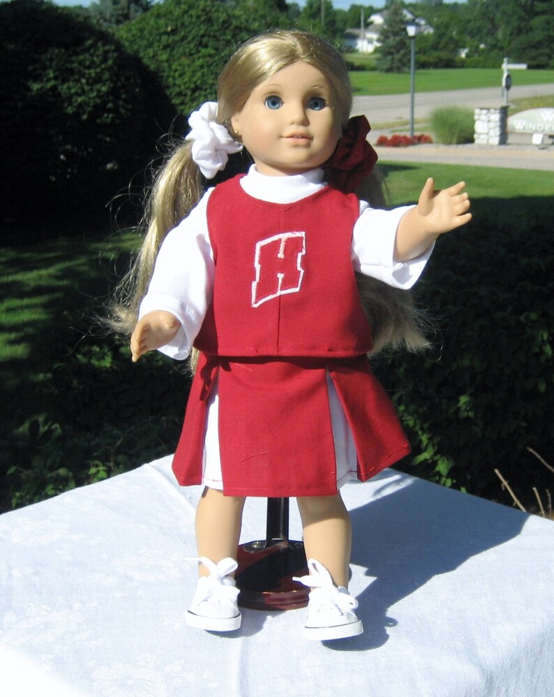 Doll Cheerleading Outfit Custom Design Cheer Outfit for 18 - Etsy