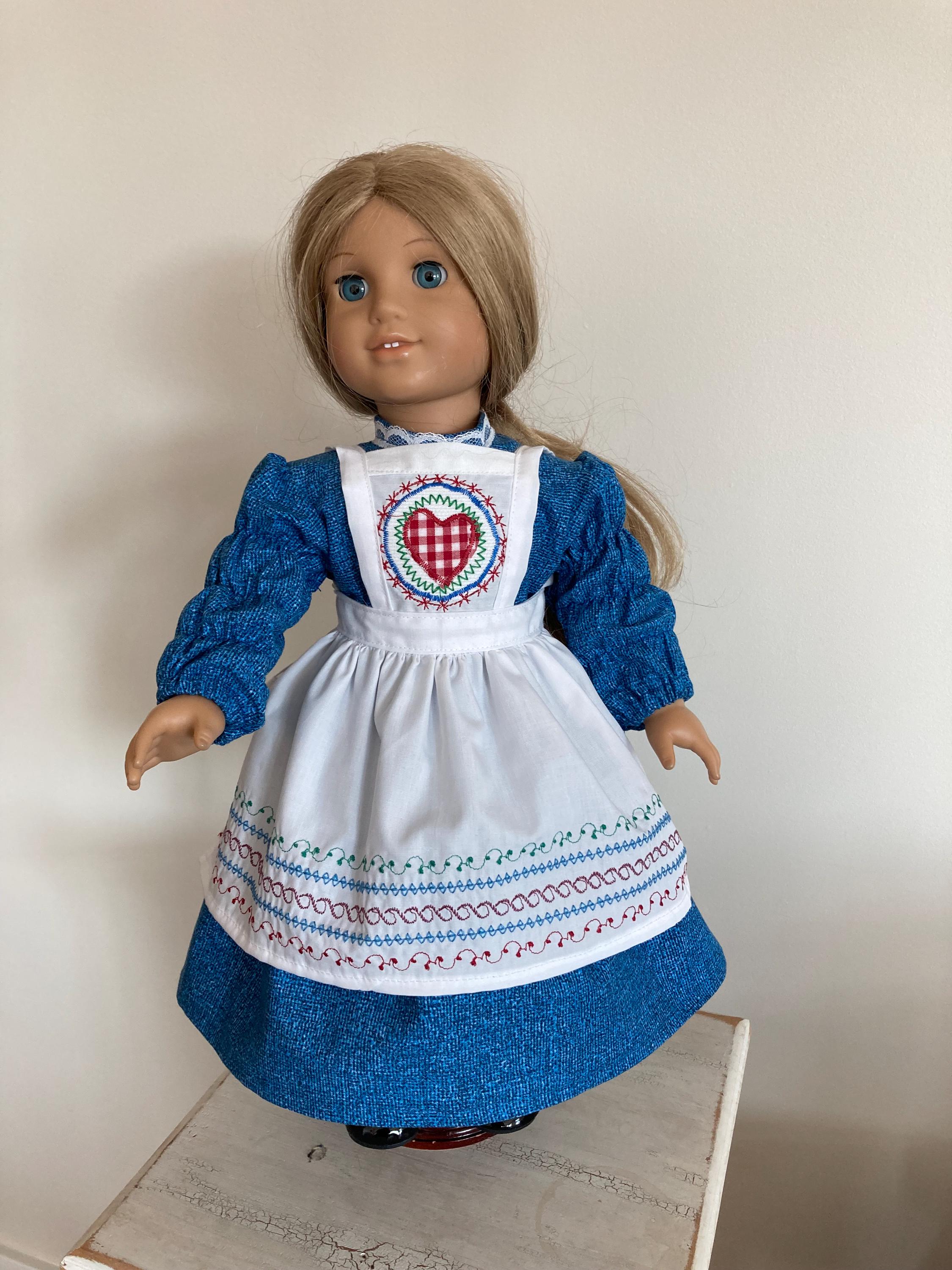 Blue American Girl Doll Dress - Etsy